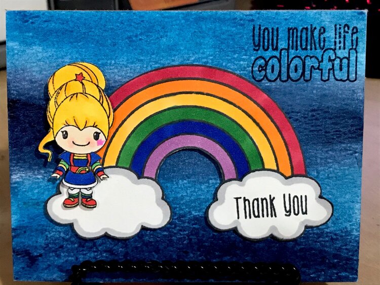 Thank You, You make life colorful