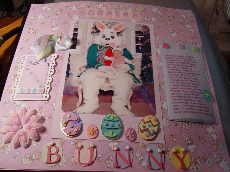 My First meeting with the Easter Bunny