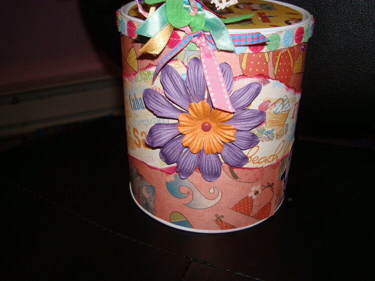 Side of the Luau altered paint can