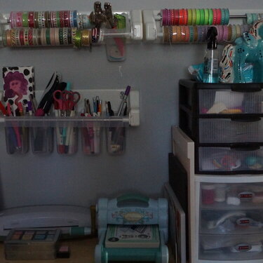 storage for ribbon markers stamps