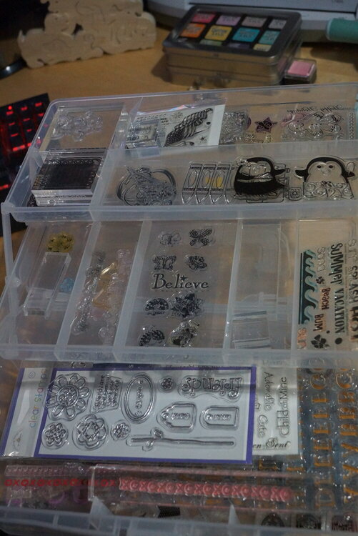 stamp storage for my acrylic stamps that I have used