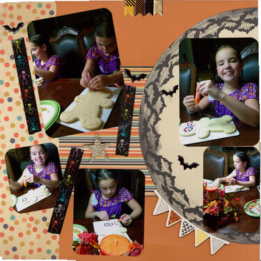 Giant Halloween Cookie Fun