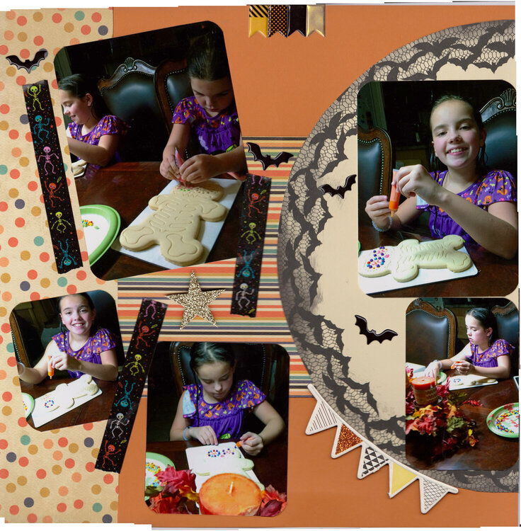 Giant Halloween Cookie Fun