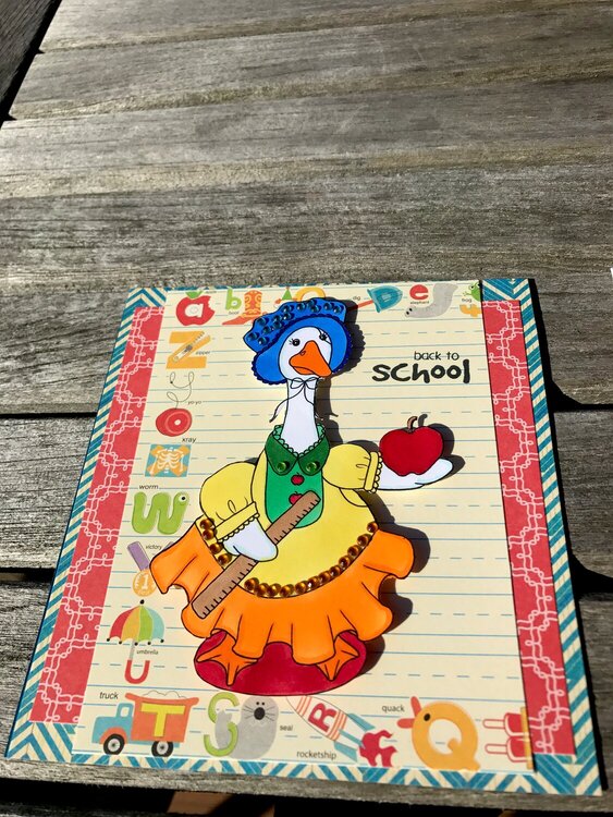 Back to school Duck