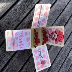 Strawberry Shortcake Pop Up Box Card