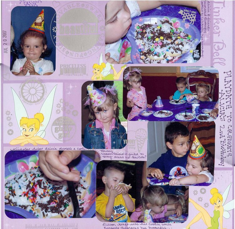 Tinker Bell Play Date Birthday Party