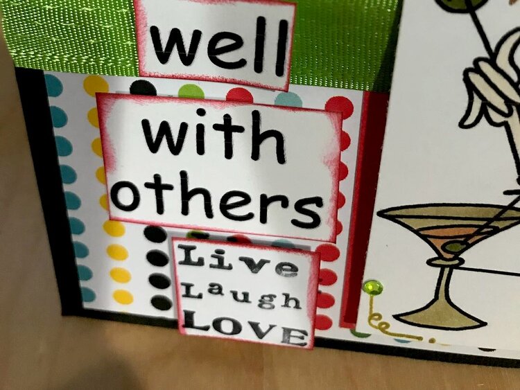 Drinks Well With Others Card