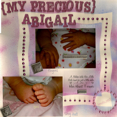My Precious Abigail&#039;s precious parts