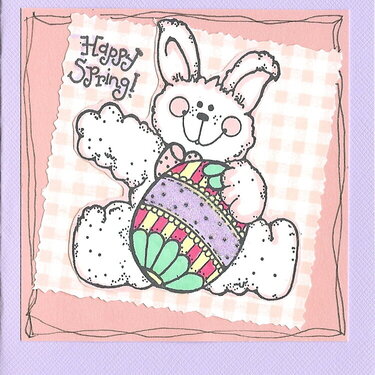 Happy Spring card