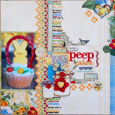 Peep Cakes **Webster's Pages**