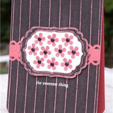 The Sweetest Thing card