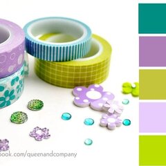 Purple/Green/Teal - So Pretty Together