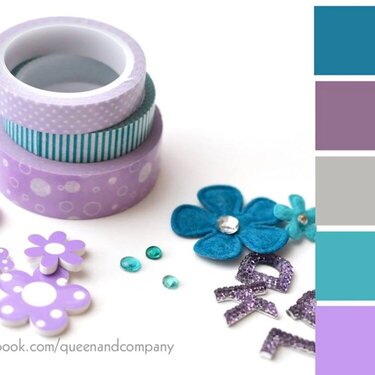 "Frozen" Color Combo from Queen & Co