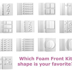 Which Queen and Company Foam Front Kit Shape is your Favorite?