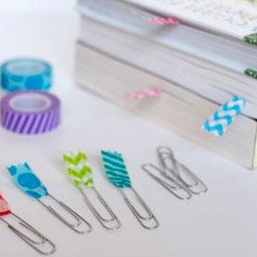 Queen  Co Trendy Tape Bookmarks by Jen Perks