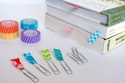 Queen  Co Trendy Tape Bookmarks by Jen Perks