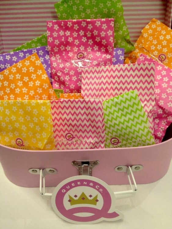 Decorative Party Bags from Queen &amp; Co.