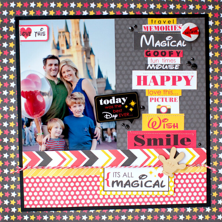 Best Day Ever layout by Susan Weinroth