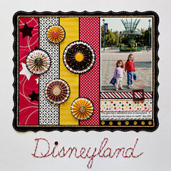 Disneyland by Stacy Cohen featuring the Queen & Co Magic Collection