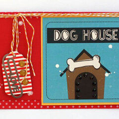 Dog House card by Suzy Plantamura