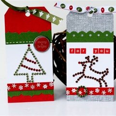 Holiday Gift Tags from Queen & Co
