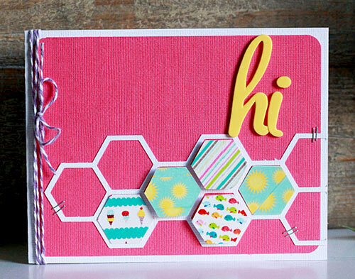 Hi card by Becky Williams