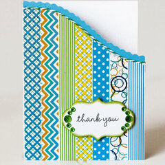 Thank You featuring Queen & Co's Splash Trendy Tape