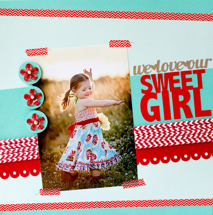 We Love Our Sweet Girl featuring Queen &amp; Co Stylish Stix