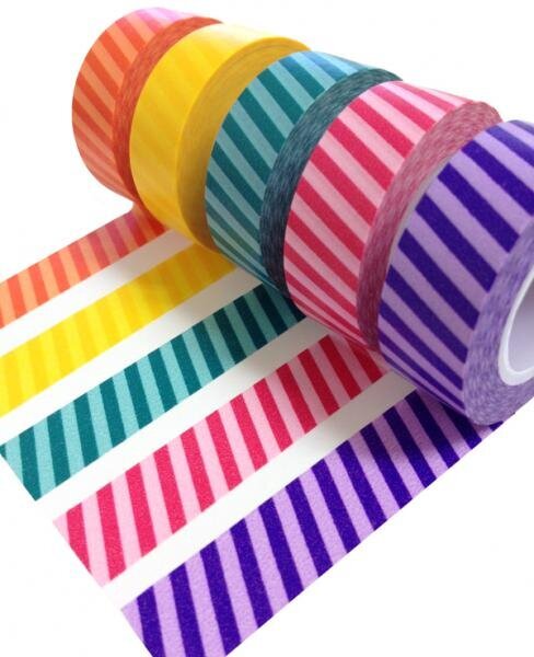 Check out the New Queen &amp; Co Tone Stripes Trendy Tape