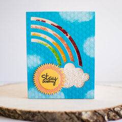 Stay Positive featuring the Rainbow Shaker Kit from Queen & Company