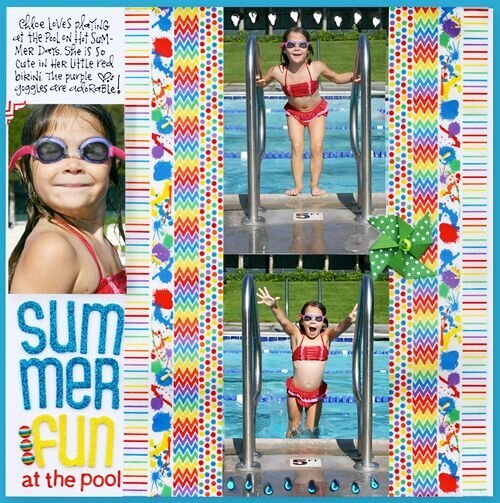 Summer Fun by Suzy Plantamura featuring new Trendy Tape from Queen &amp; Co.