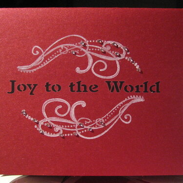 Joy to the world card &#039;07