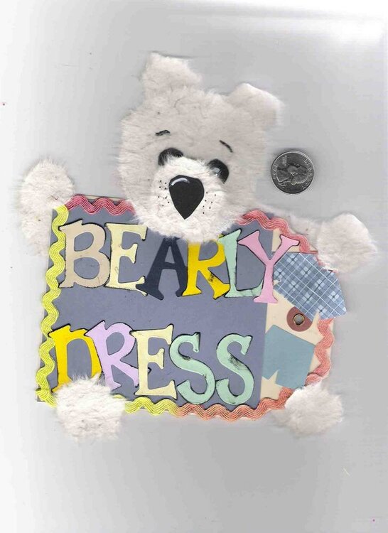 Bearly dress tear bear