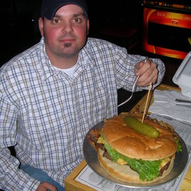 Ever seen a 4 pound burger?