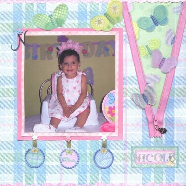 Nicole&#039;s 1st birthday