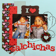 I love Salchichas
