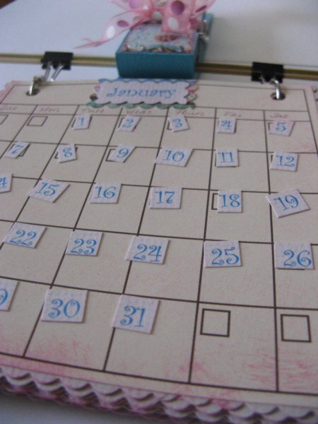 Clothespin Calendar