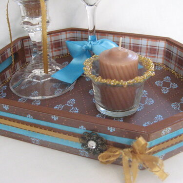 Altered Candle Tray