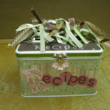 Recipe tin (MME - green)