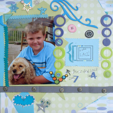 BRYCE&#039;S FIRST SCRAP PAGE