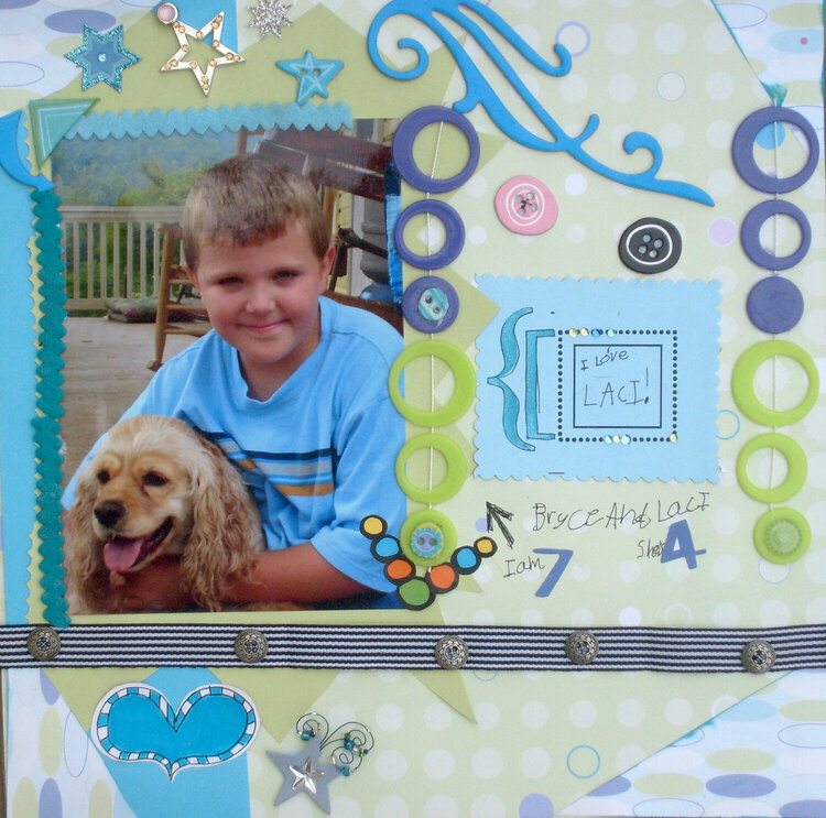 BRYCE&#039;S FIRST SCRAP PAGE