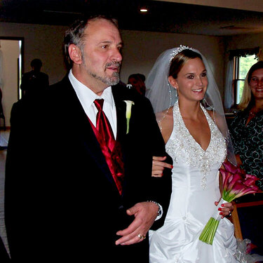 Walking Down the Aisle with my Daddy