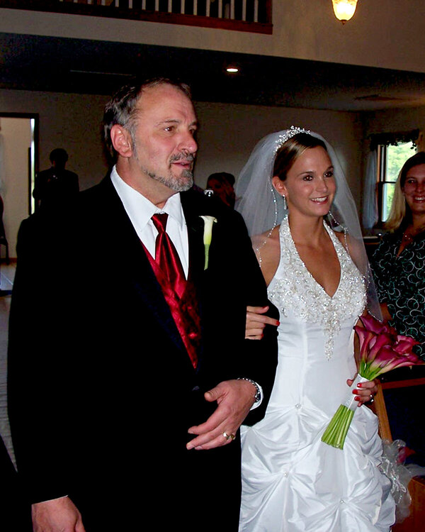 Walking Down the Aisle with my Daddy