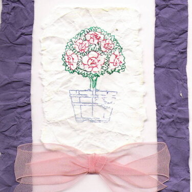 Flower Card