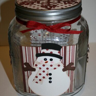 Altered candy jar