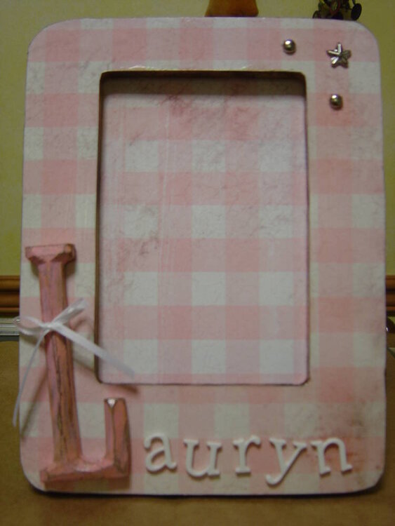 Lauryn picture frame
