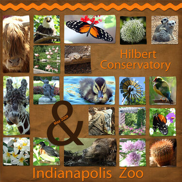 Hilbert Conservatory &amp; Indianapolis Zoo