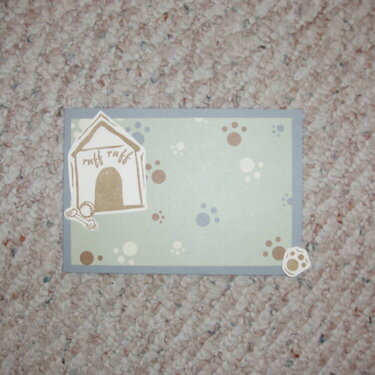 Pawsitively Cute Photo Mat