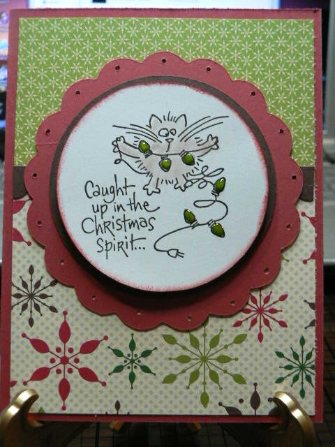 Fluffles Christmas Card