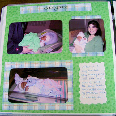 CJ Baby Book Page 8